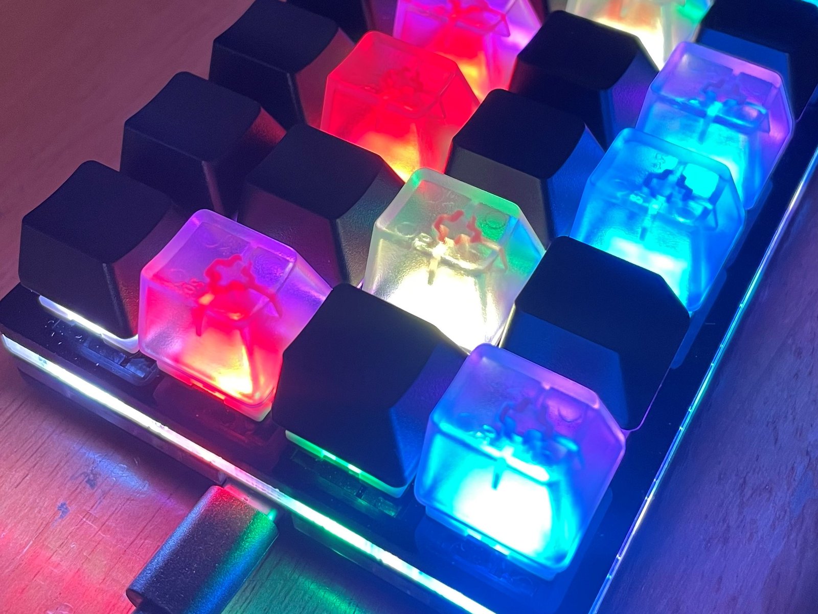 Teclado Mecânico RGB - 24 teclas programáveis - Imagem 5