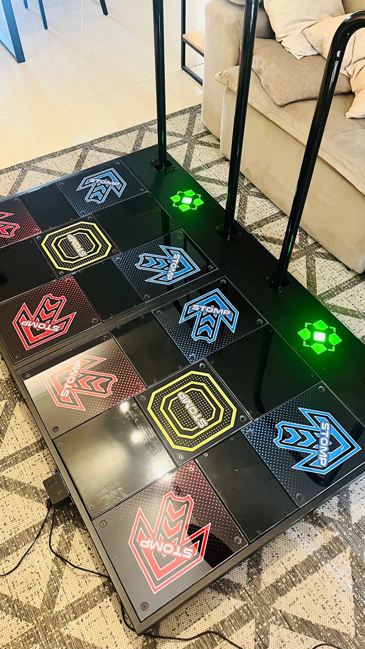 Dancepad PIU PRO+ Double (Black Edition) - Imagem 4